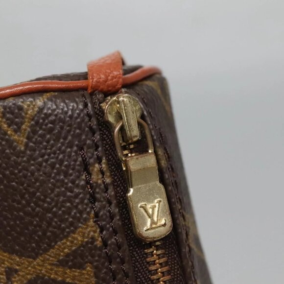 LOUIS VUITTON Monogram Papillon Pouch LV Auth BA4922 - Picture 11 of 16